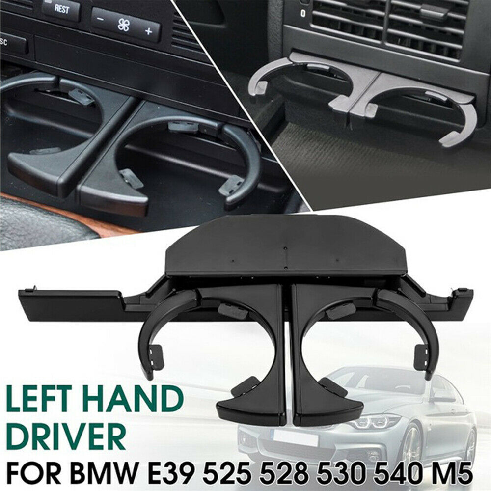 ABS Console Front Retractable Drink Cup Holder For BMW E39 525 528 530 540 M5
