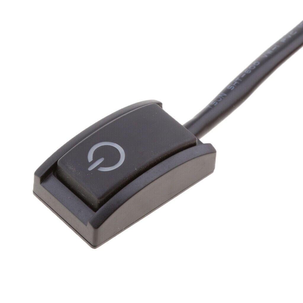 12V 200mA On/Off Switch Button Prewired Car Circuit Control Parts