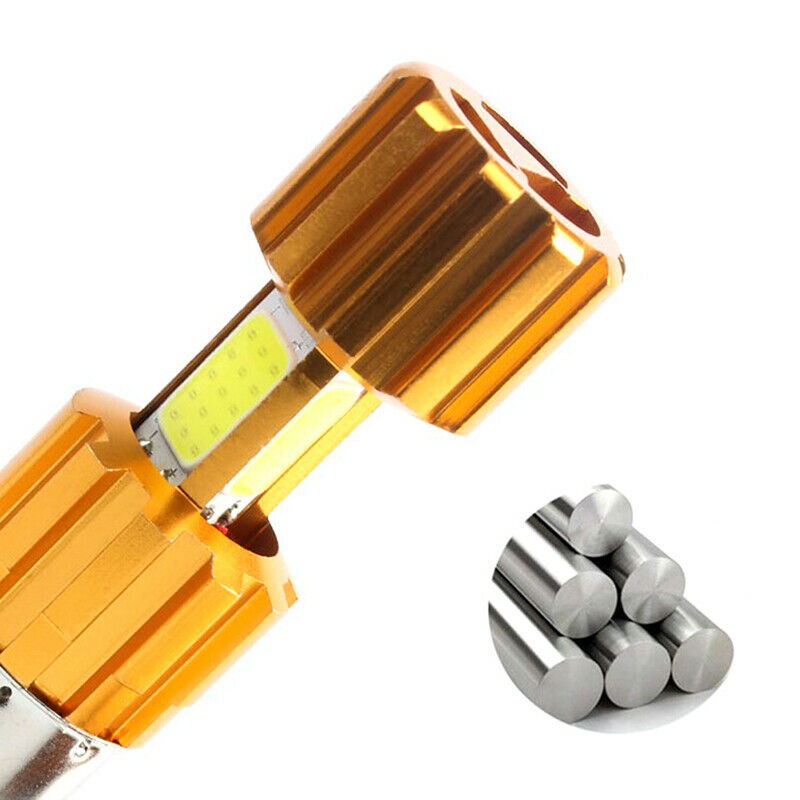 1Pcs H6 BA20D LED Motorcycle Headlight 2000LM 3COB Moto Bulb MotorBike Sc.l8
