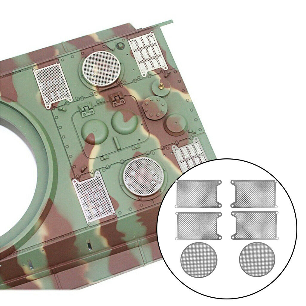 6x Protective Net for 1/16 Heng Long German King Tiger Tank DIY Accessories