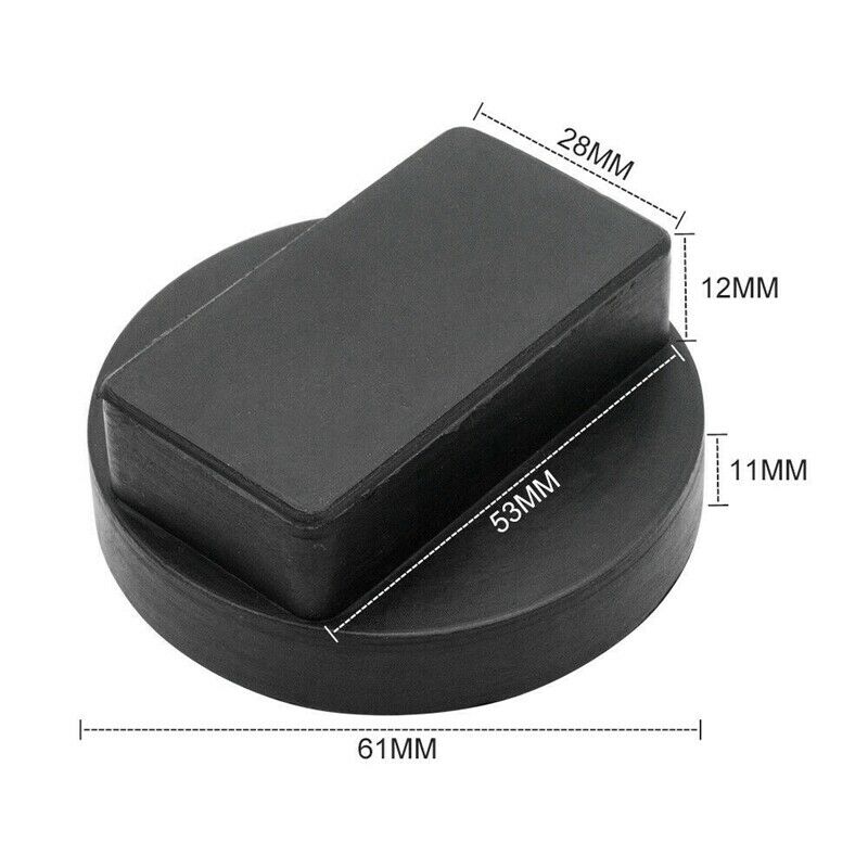 Jack Jacking Point Pad Lifting Support Hard Rubber 61x10 Mm For Mercedes Benz O6