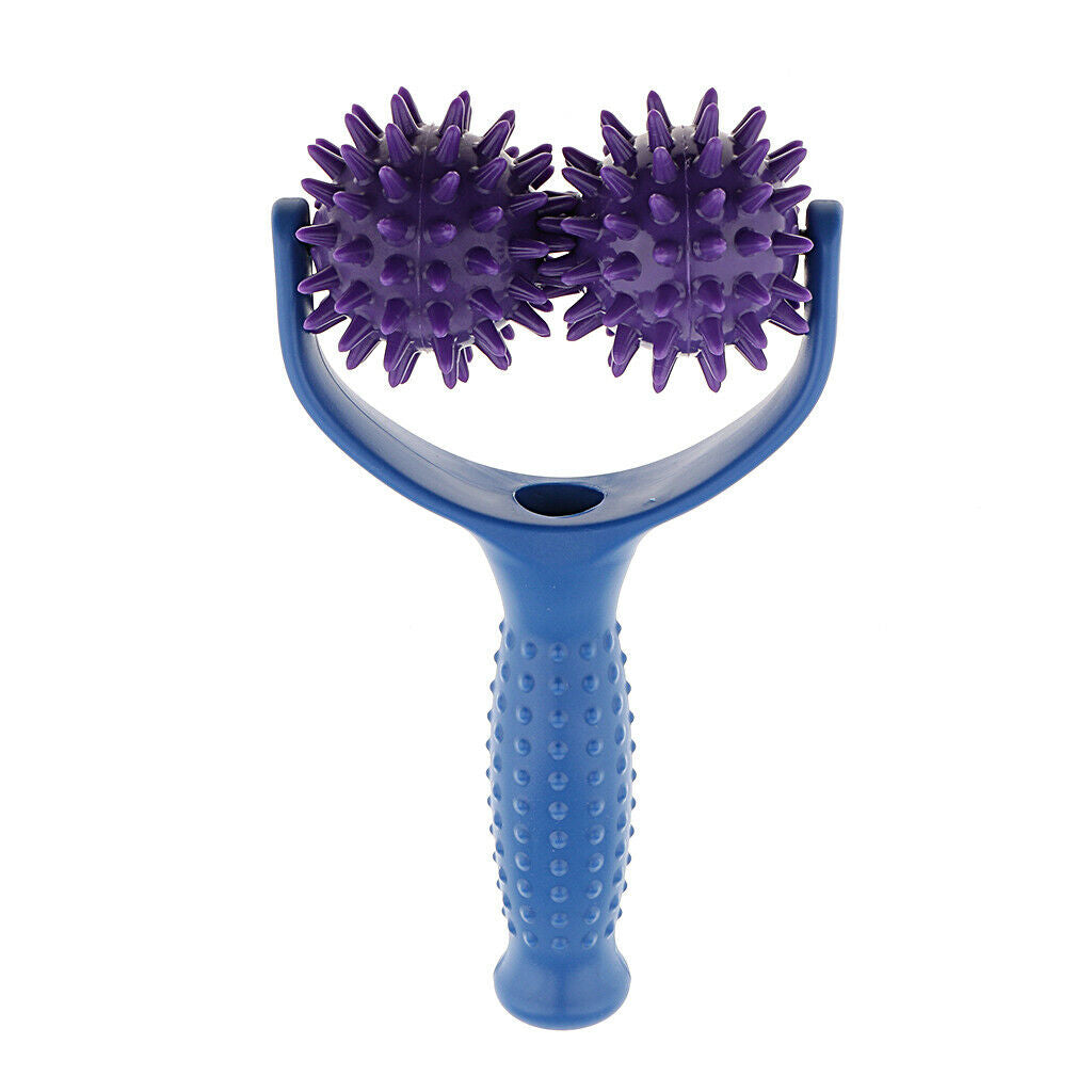 2 Pieces Spiky Acupuncture Shoulder Muscle Massager Roll Massage Ball