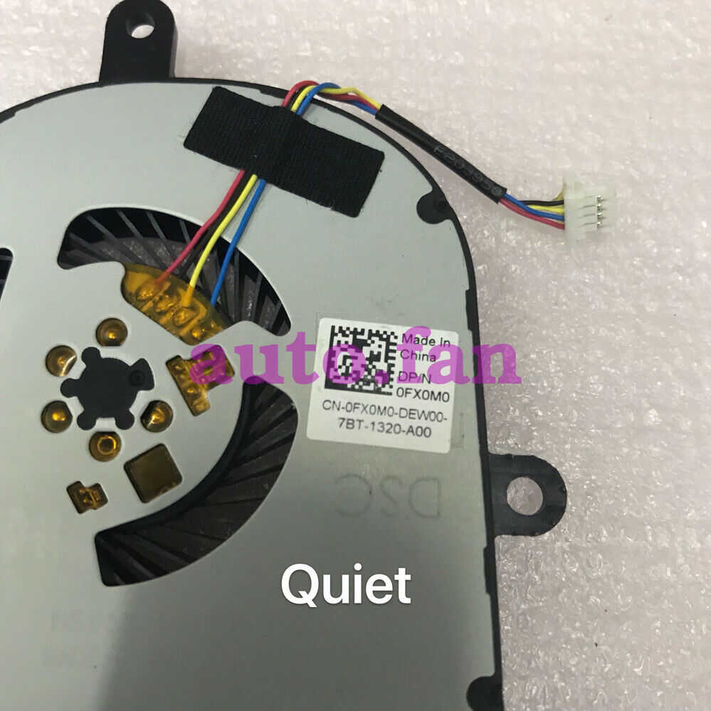 For Dell Latitude 3590 L3590 E3590 Dell Inspiron 15 5570 5575  Fan 0FX0M0