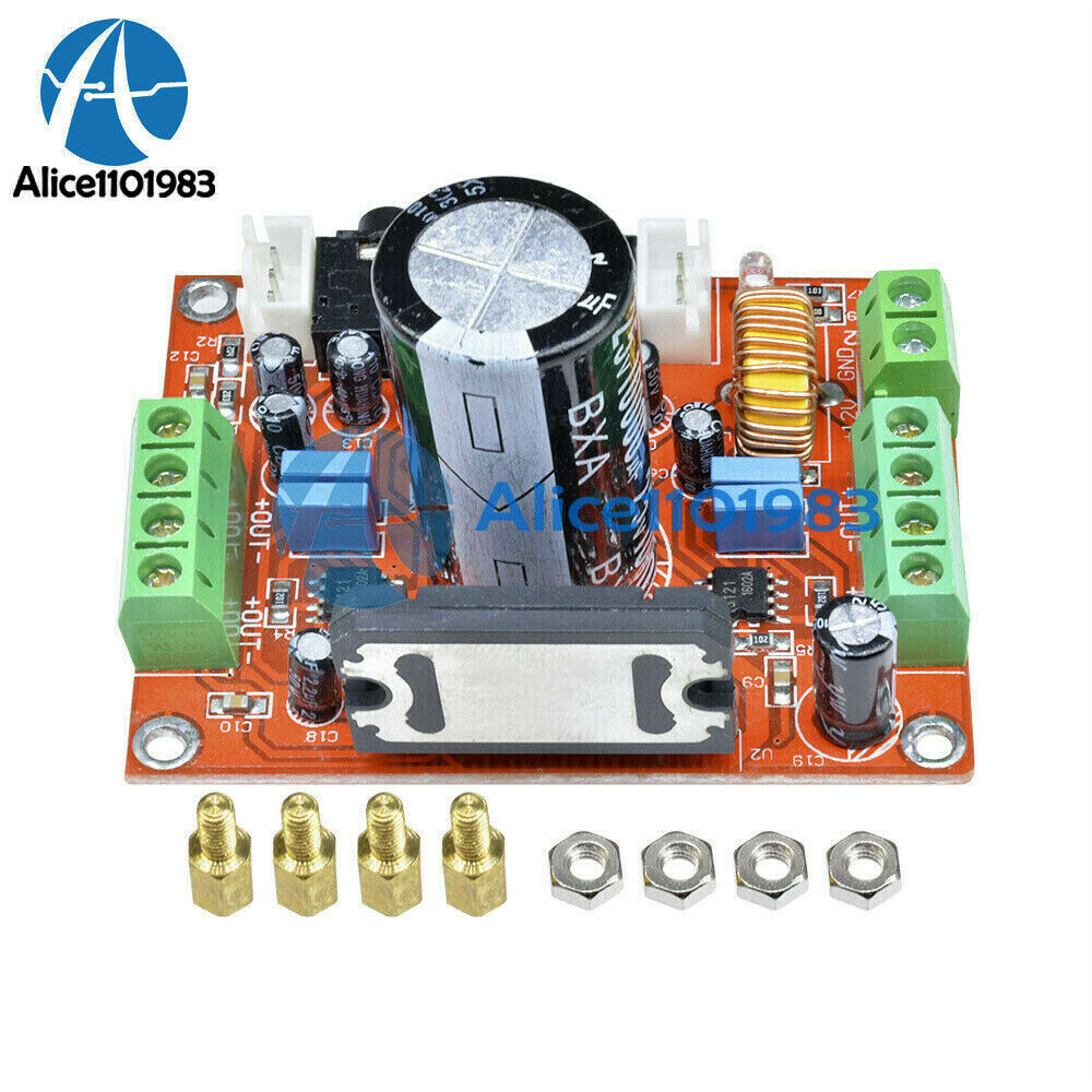 TDA7850 4X50W Car Audio Power Amplifier Board Module BA3121 Denoiser DC 12V