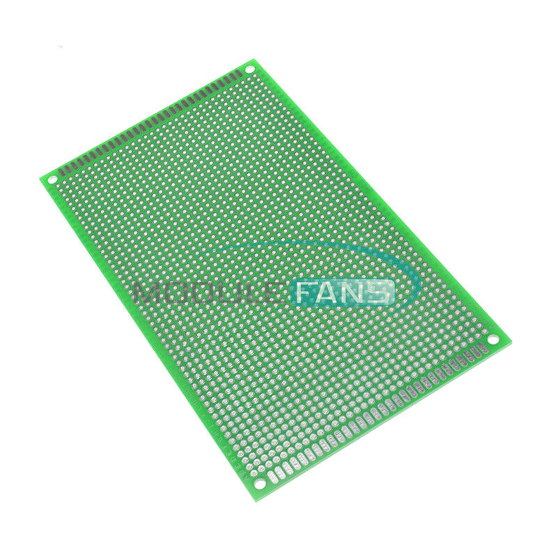 2PCS Double Side Board DIY Prototype Paper PCB 1.6mm 9x15cm New
