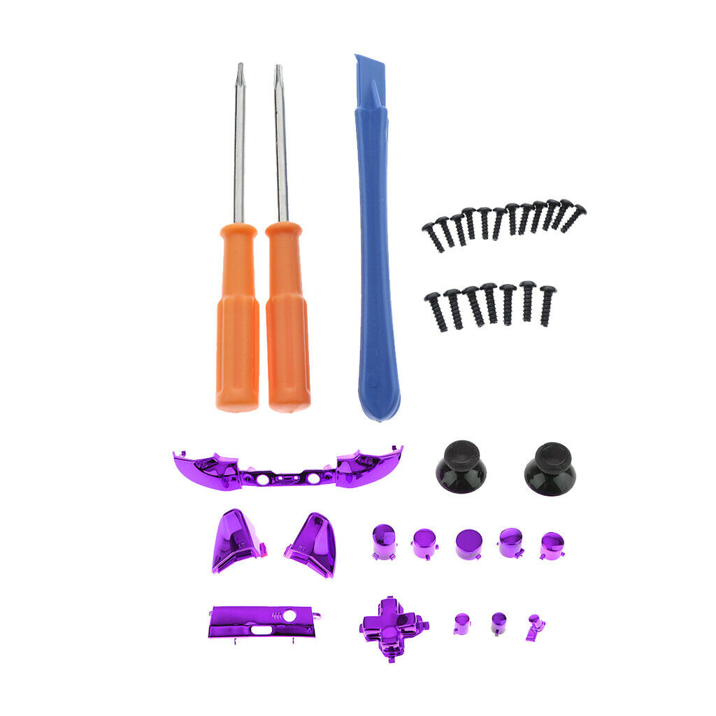 Analog LB RB LT RT Buttons Mod Kit + T6 T8 Screws For Xbox   S Controller