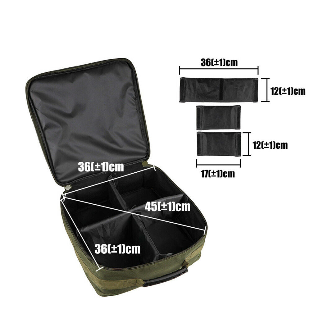 Portable Splash Fishing Bag Tackle Storage Lure Holder Gear Handbag Outdoor