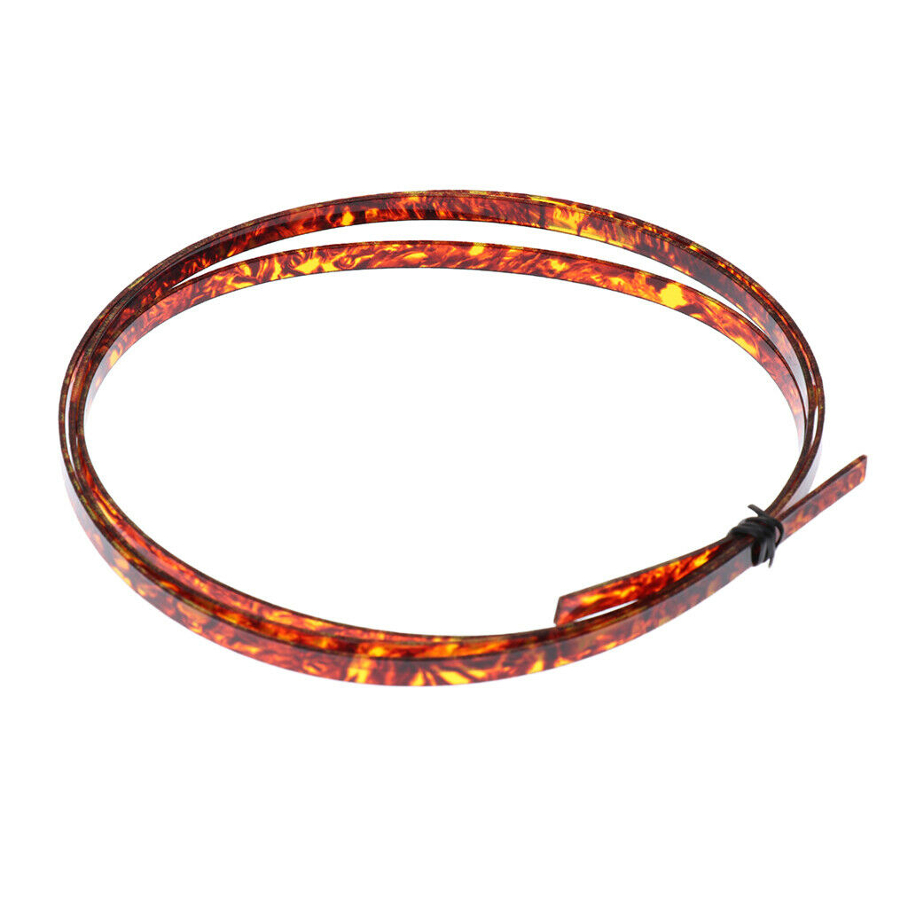 Celluloid Guitar Binding Inlay Purfling Strip for Luthier 1620x6x1.5mm