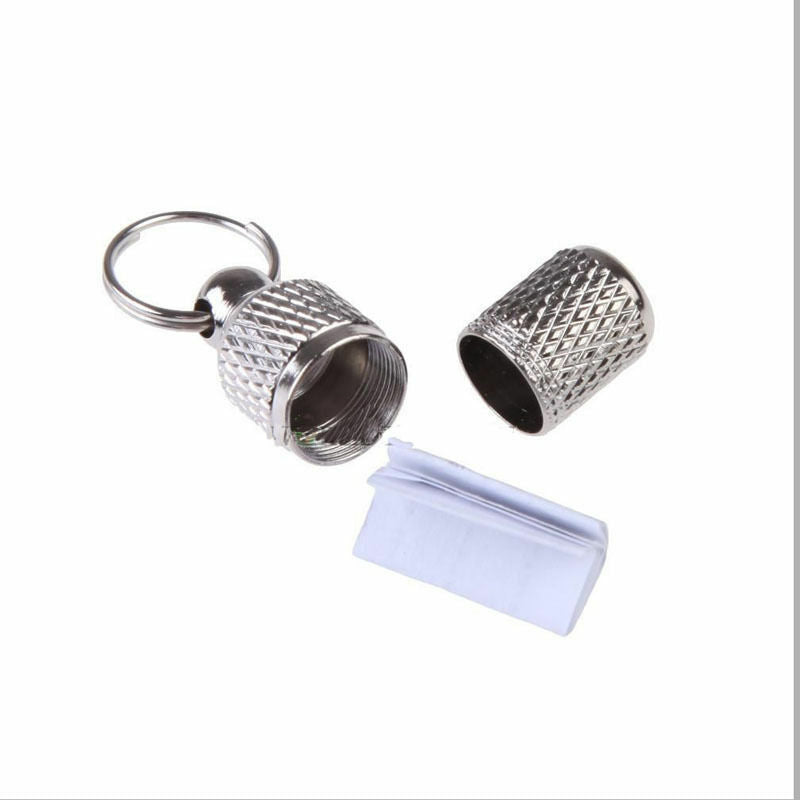 2x Anti-Lost Pet Dog Cat ID Stainless Steel Tag Name Address Barrel Tub.l8