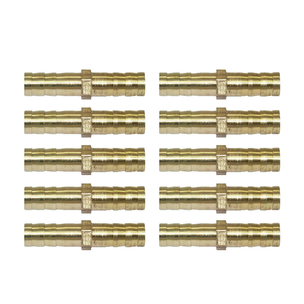 10Pcs Air Line Fitting Connectors Male Quick Coupler Compressor Air Hose 6mm