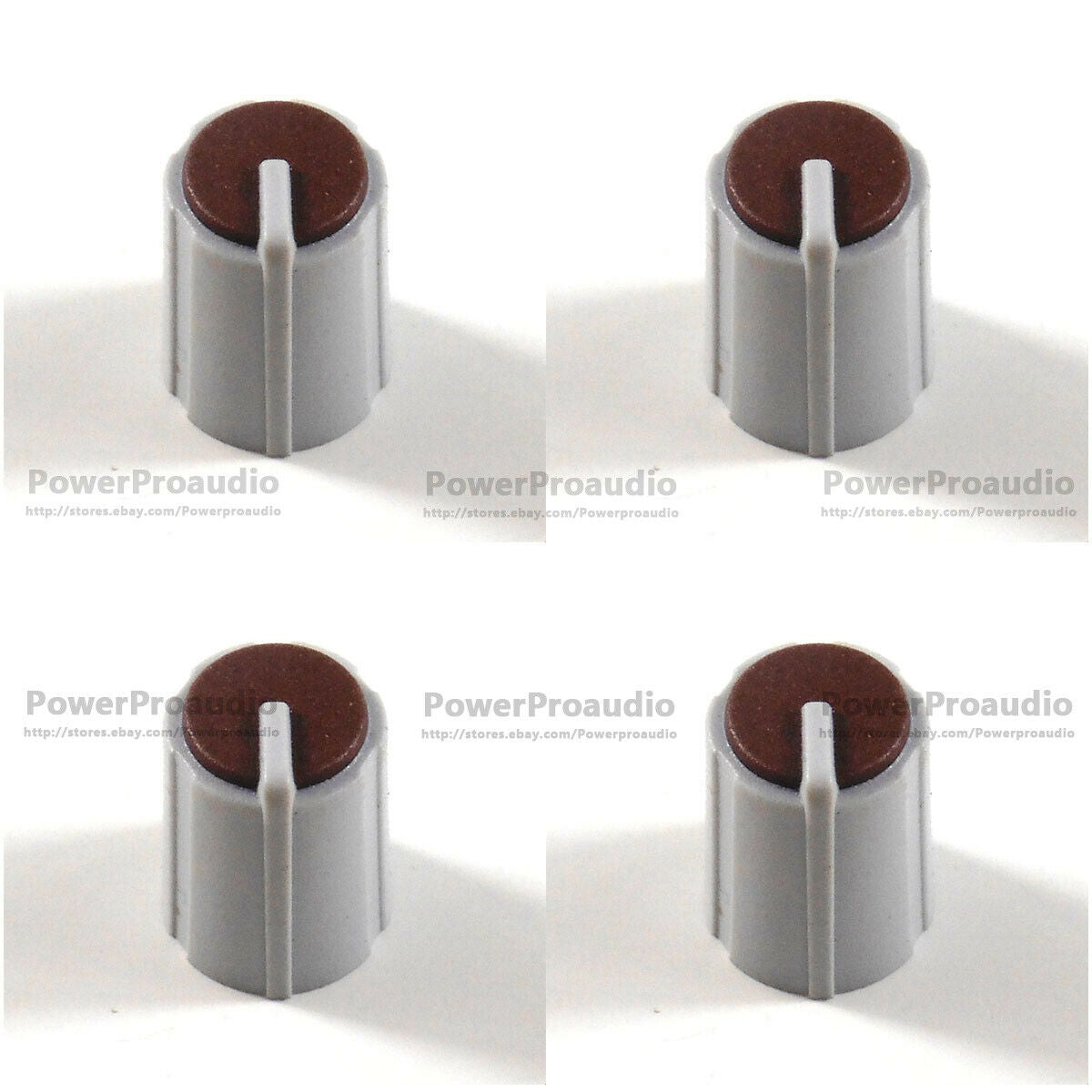 4pcs/lot Brown Rotary Potentiometer fader knobs  For Allen & Heath  GL2400 PA12