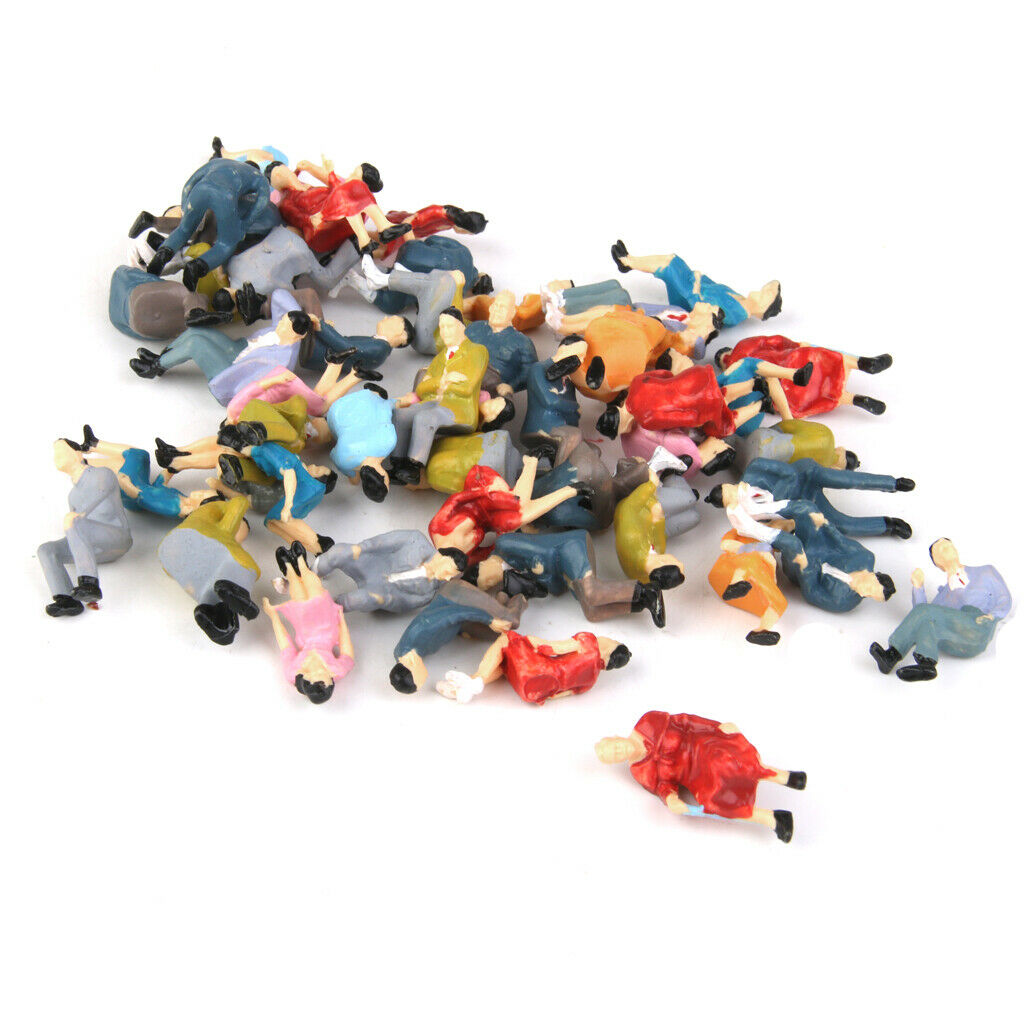 50pcs O All Seated Persons Seated Passenger Figures