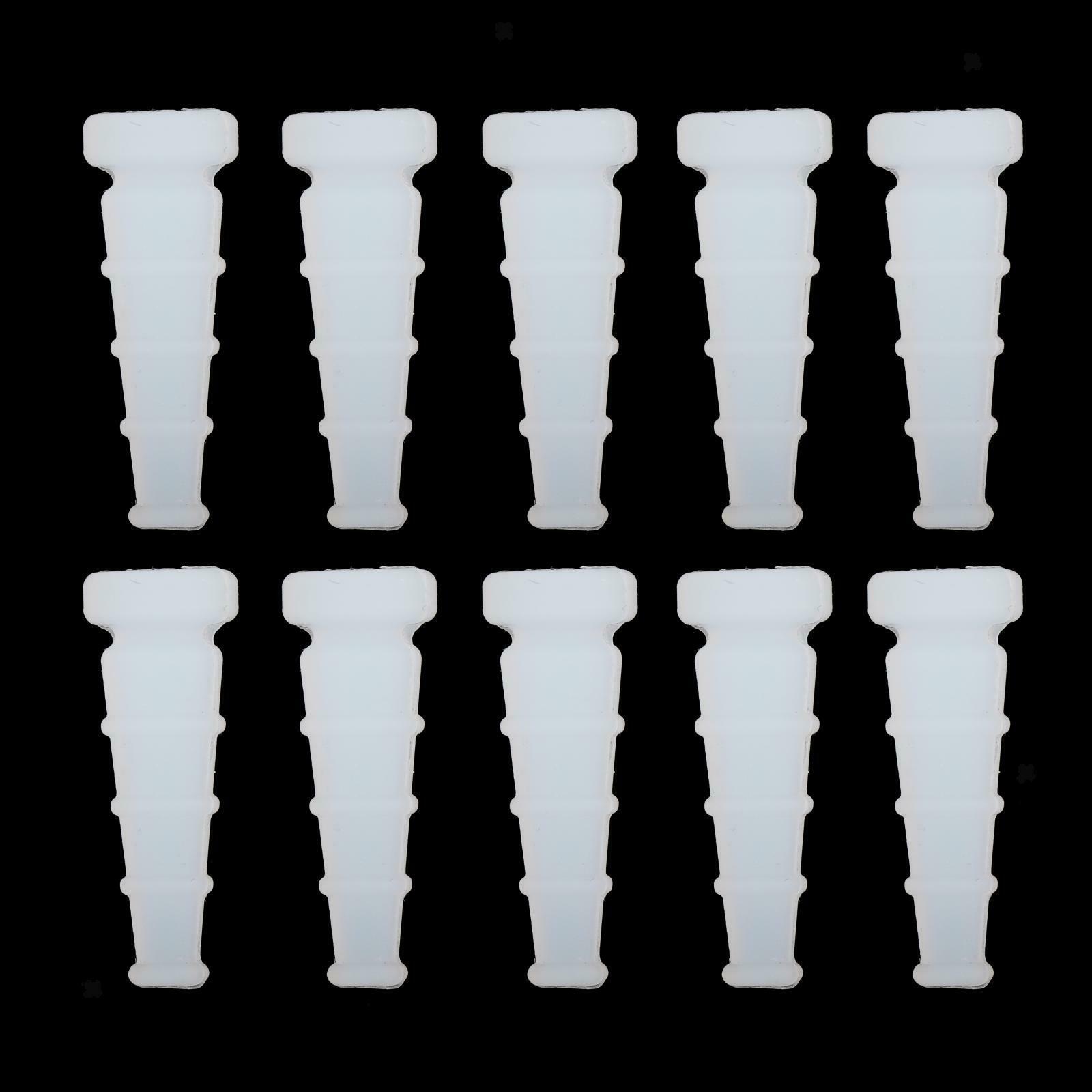 10Pcs Glass Dispenser Holder Caps Wine Whisky Beer Liquor Distributor Plugs