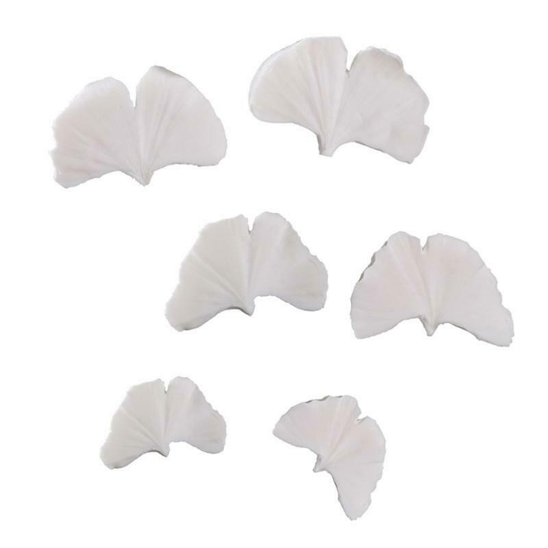 Ginkgo Leaf Shape Silicone Material Mould Water Paper Fondant Chocolate Gum Mold