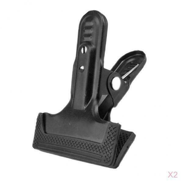 2pcs XXL Letter Clip Paper Clip Made of Carbon Steel, 105mm, Black