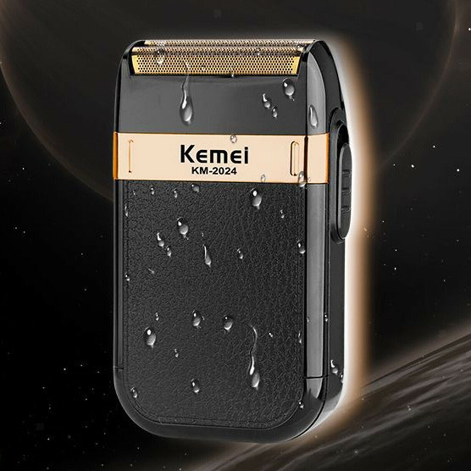 km2024 USB Electric Razor Beard Reciprocating Precision Grooming Trimmer for Men