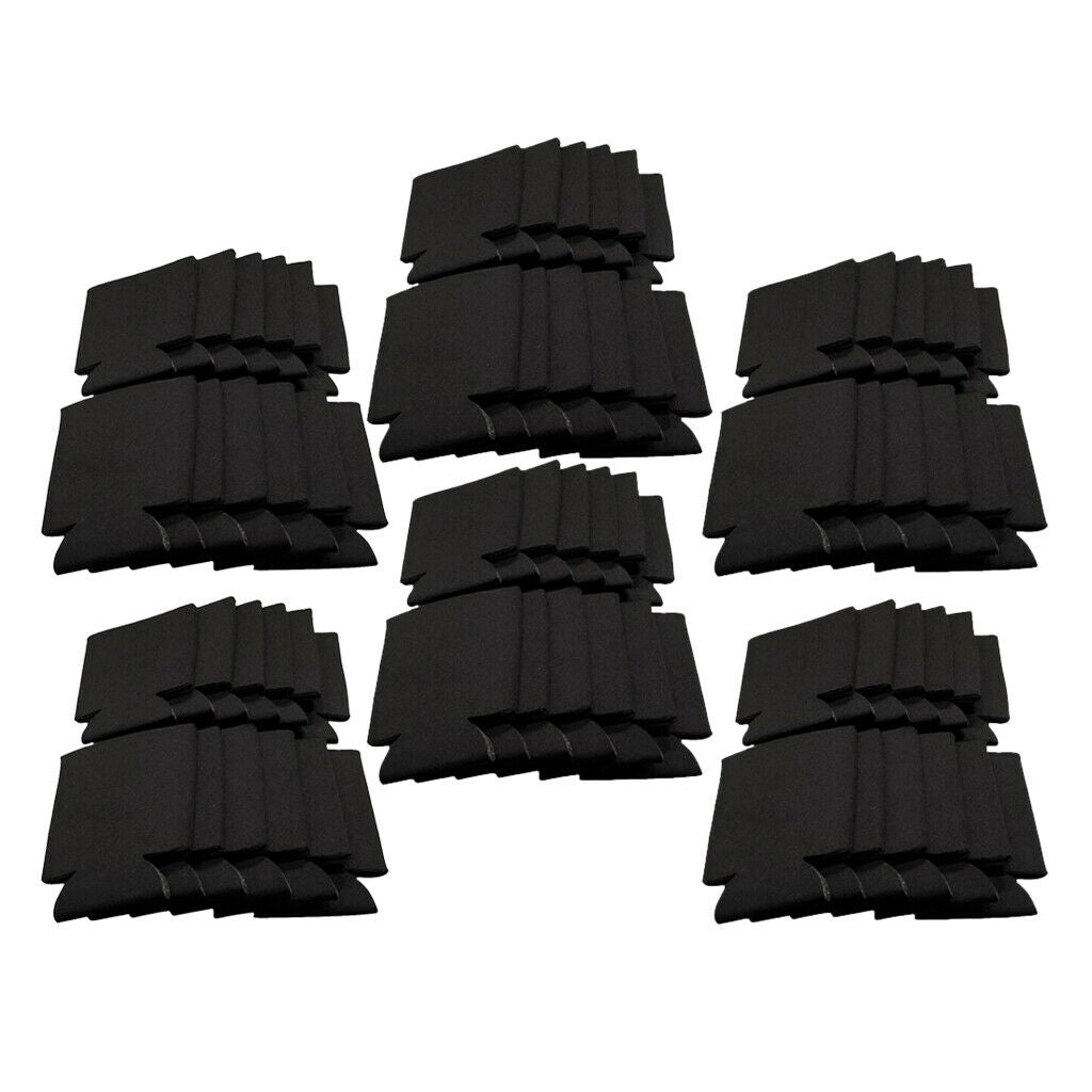 60Pcs Cup Sleeve Neoprene Beer Can Cooler Holder Cover Wedding Supplies