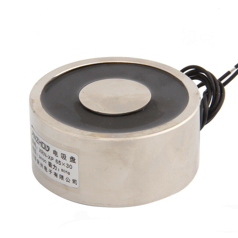 XRN-XP65X30 DC 24V 800N  Holding Electromagnet Lift Electric Lifting Magnet