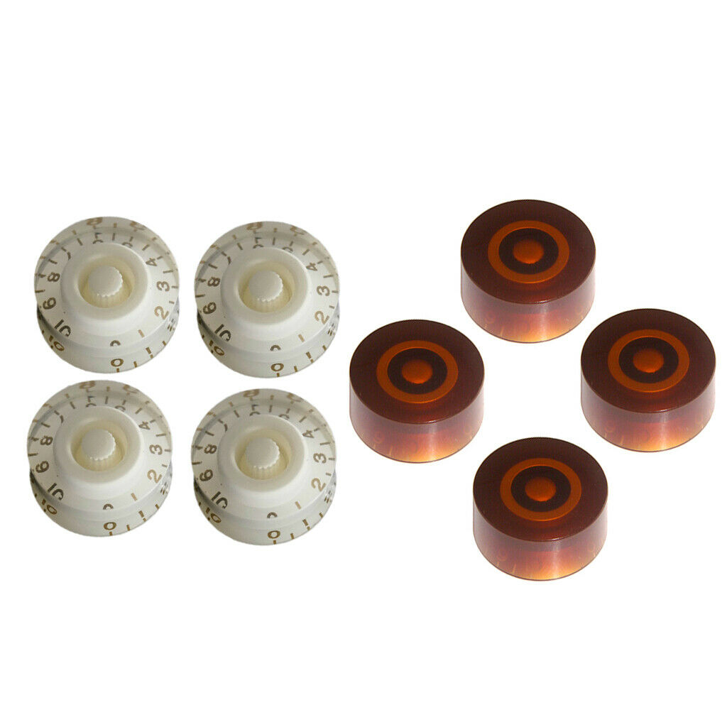 Pack of 8 Volume/Tone Control Knob for Les Paul Electric Guitar Accessory
