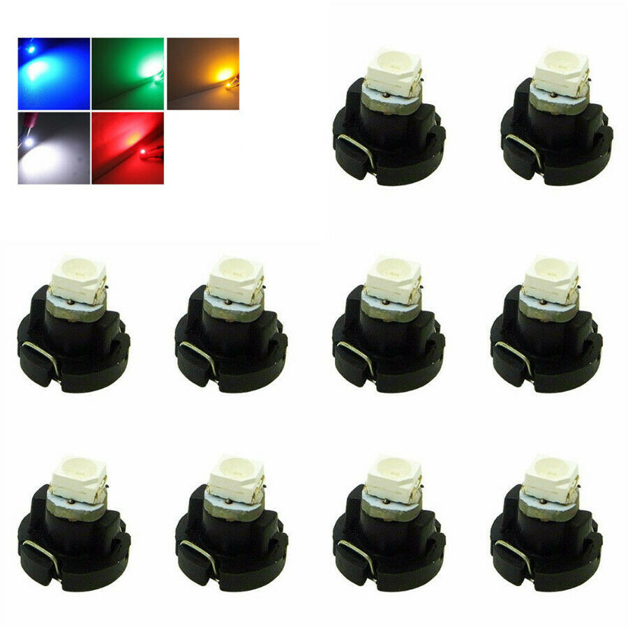 30pc T3 Neo Wedge Car Instrument Cluster Panel LED Lamps 20mA Interior Light