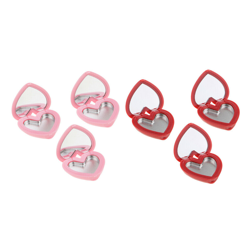 6 Pcs Cute DIY Filled Empty Container for Lip Moisturizer