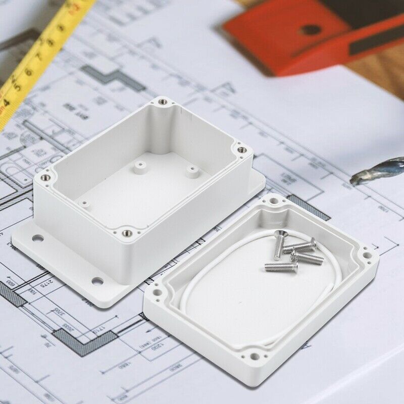 100mm x 68mm x 50mm Waterproof Plastic Enclosure Case DIY Junction Box R6T3T3