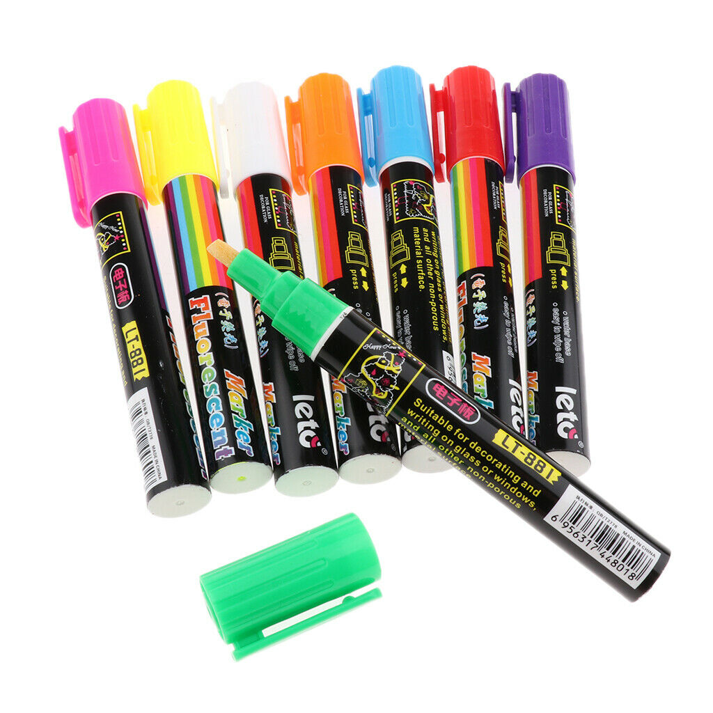 8pcs Queen Bee Marking Marker Pen Highlighter Identification Marker