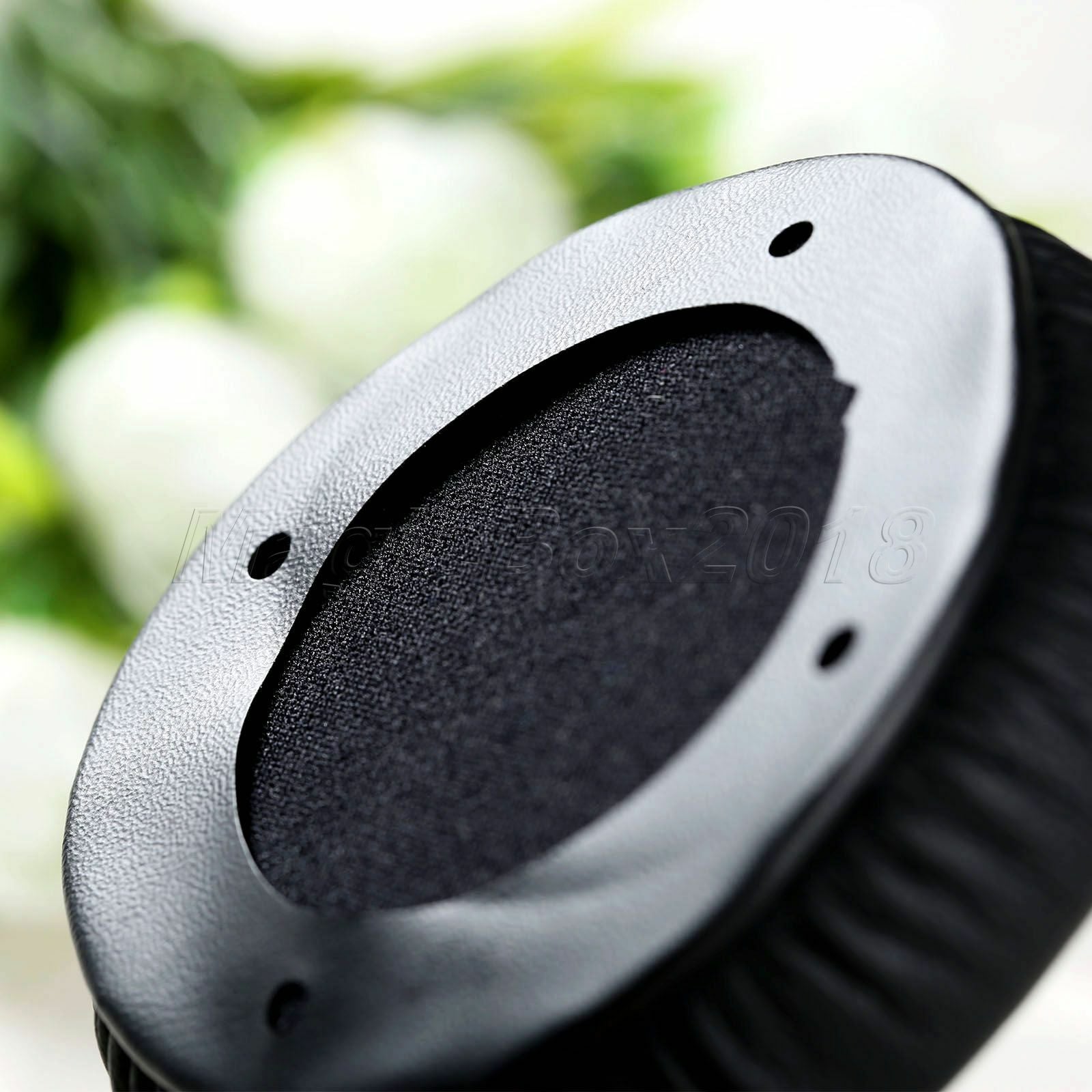 Replacement Black Leather Foam Ear Pads Headset Cushion For AKG K67 DJ Headphone