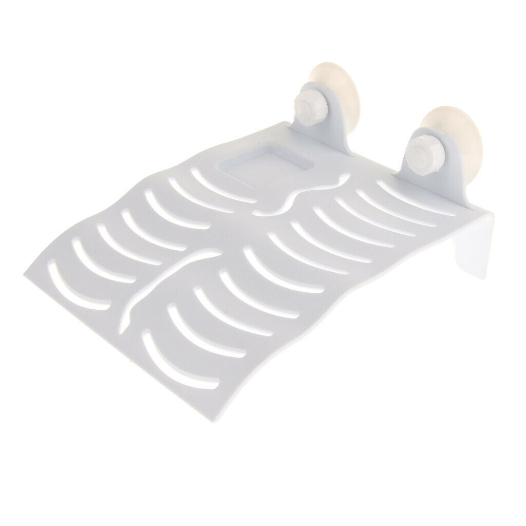 Aquarium Reptile Turtle Pier Basking Terrace Foating Island Platform White L