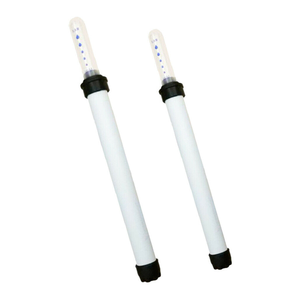 Pack of 2 Soil Moisture Sensor Meter, Water Level Indicator for Garden, Farm,