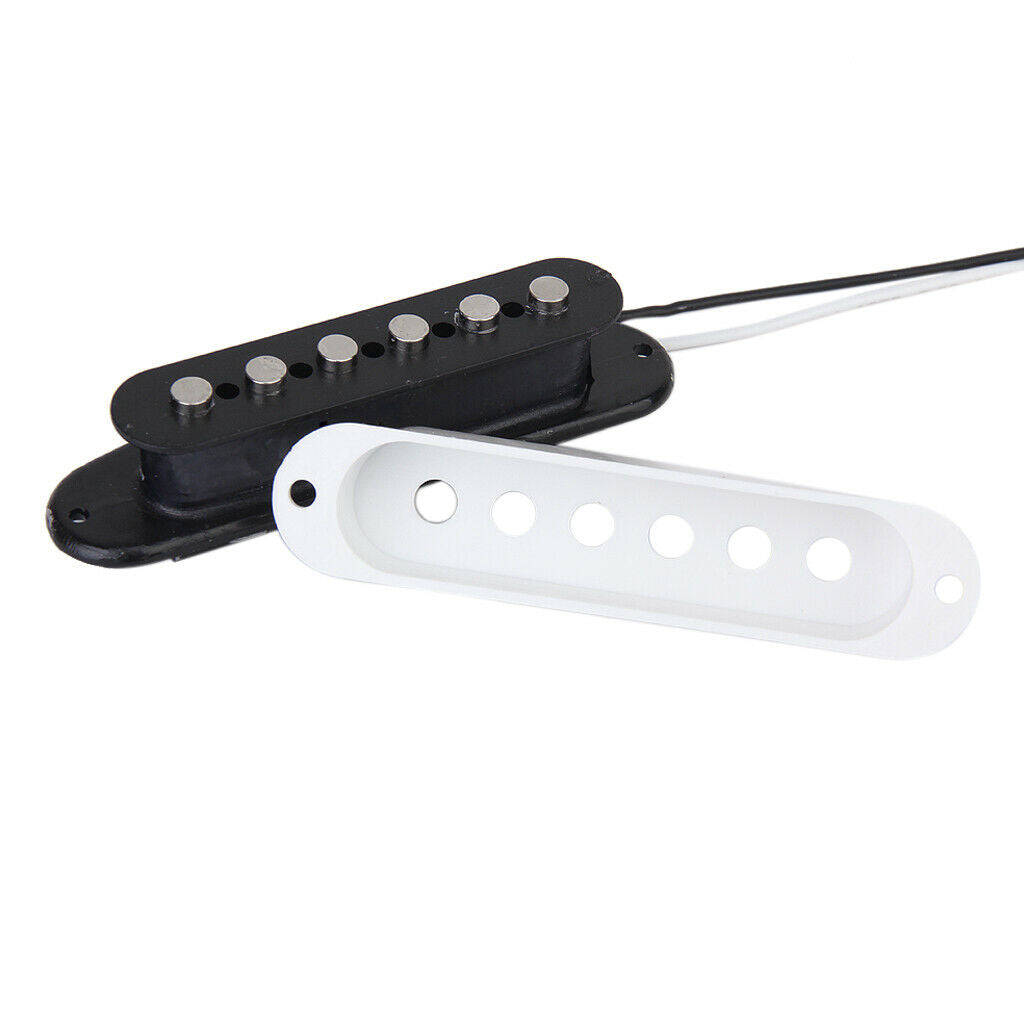 6-String  Single Coil Guitar Pickup With 2 Screws And 2 Springs