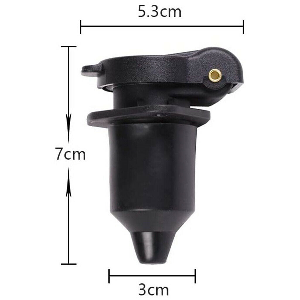 3Pin Plug Socket Connector Adapter Auto Waterproof for Truck Boat Parts