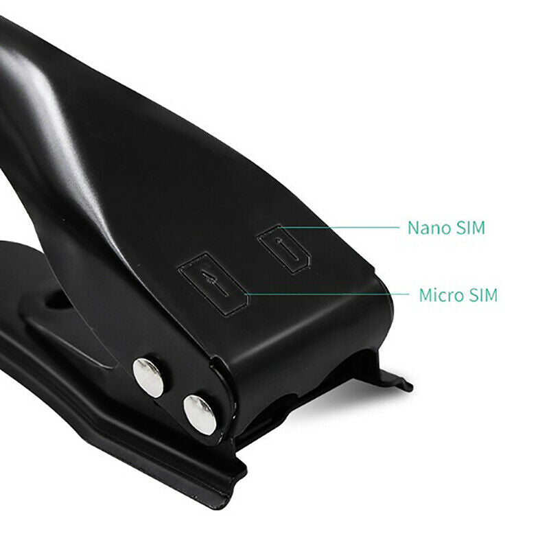 Multi-function Dual 2 in 1 Nano Micro SIM Card Cutter For Smart Phone Access FT
