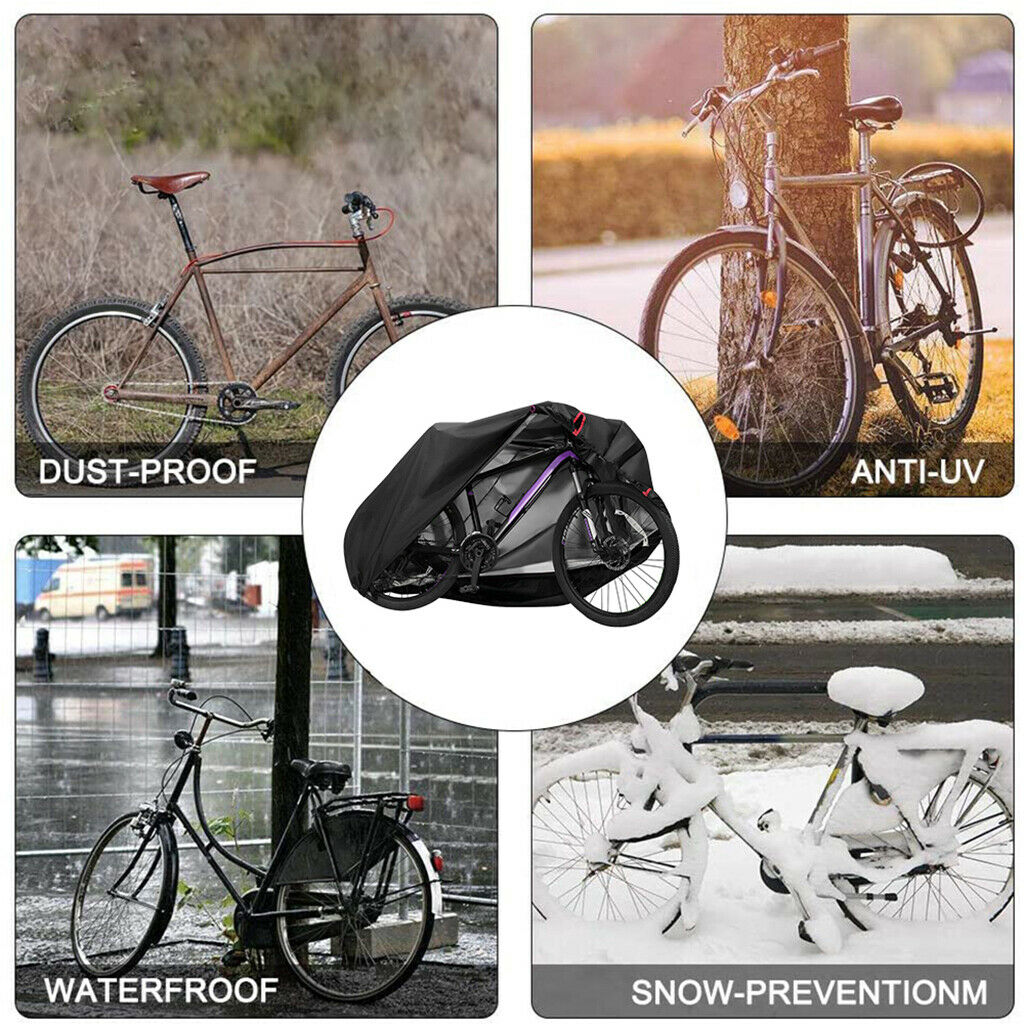 Waterproof Bicycle Bike Storage Cover Outdoor Protector with Carry Bag