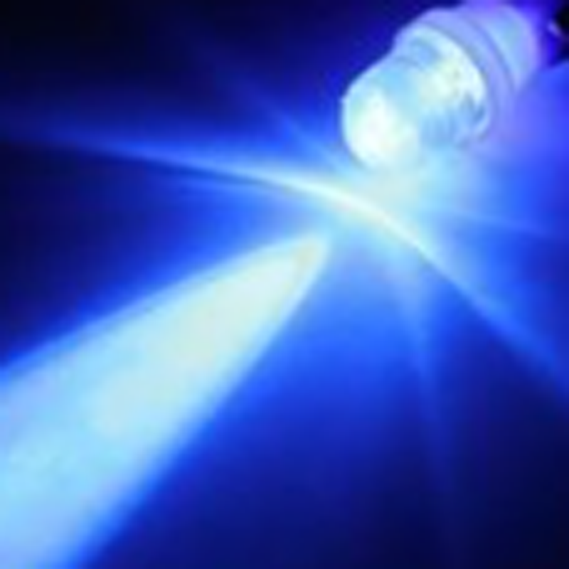 10pcs Blue T10 501 W5W 3W Car Dashboard Dash Panel Gauge Light Bulbs Accessories