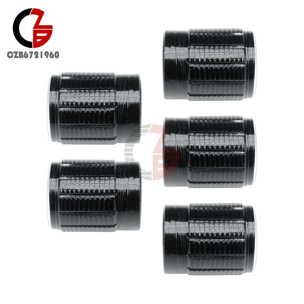 10PCS Volume Control Rotary Knobs Fit For 6mm Dia Knurled Shaft Potentiometer