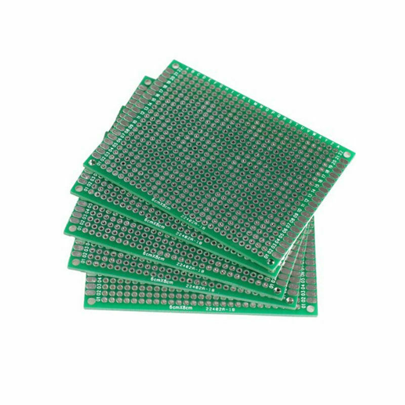 6x8cm Double Side DIY Prototype Circuit Breadboard PCB Universal Board