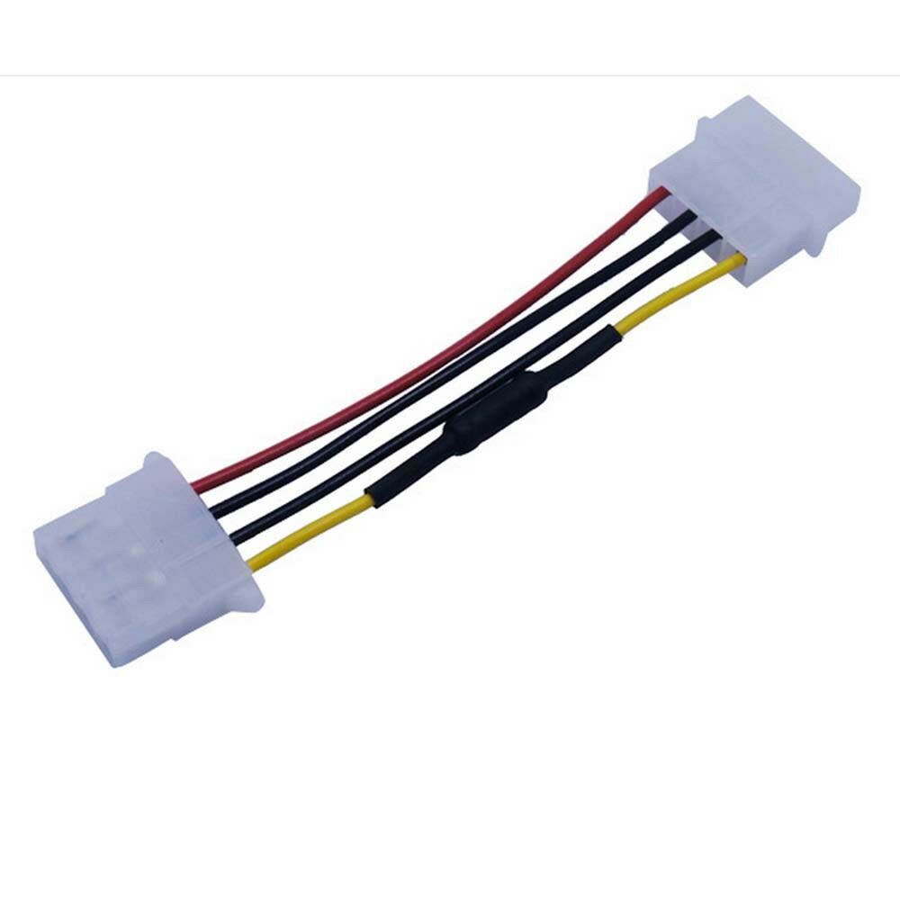 4-Pin Molex Computer PC Case Fan Speed Reducer Low Noise Extension cord Adaptor_