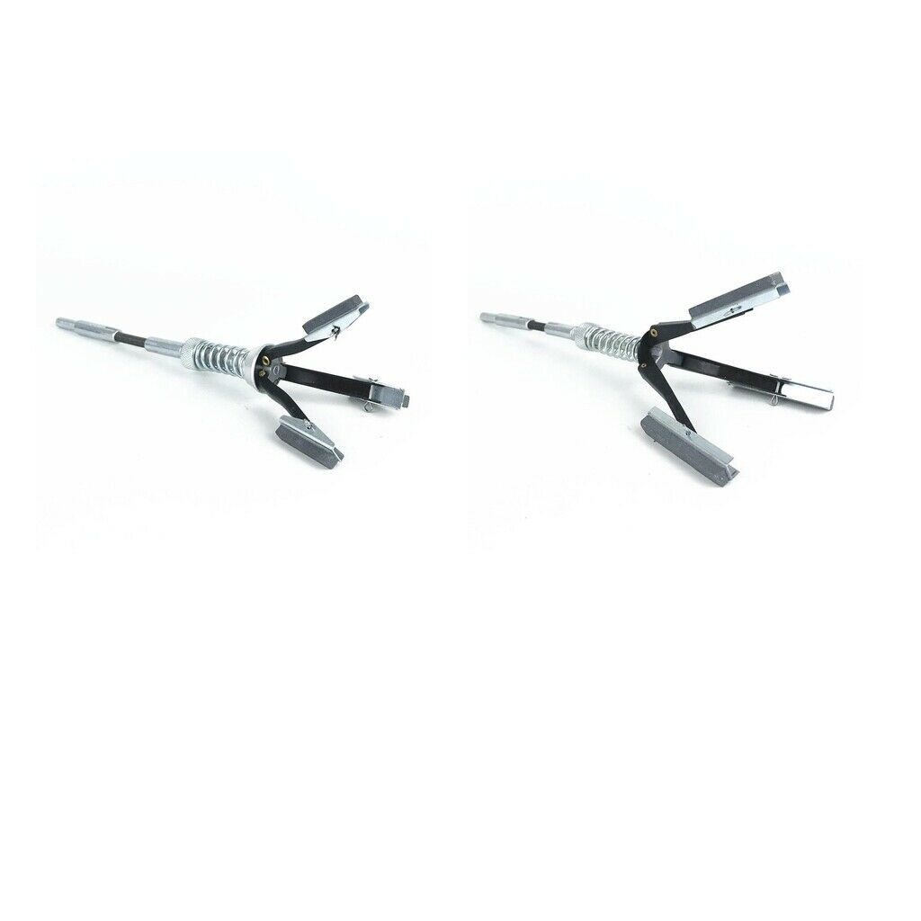 2Pieces Professional Brake Cylinder Hone Honing Tool Auto Tool 3 Blade