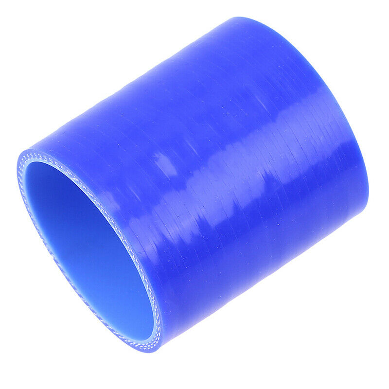 3"/60mm Blue Car Truck Silicone Hose Diameter Intake Pipe Straight Universal