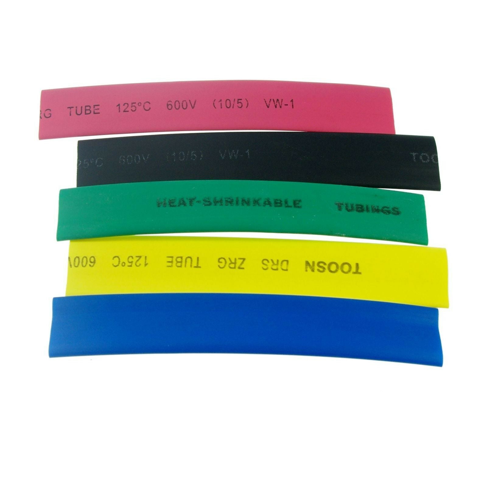 5m GREEN 90mm Inner Diameter Insulation Heat Shrink Tubing Wire Cable Wrap
