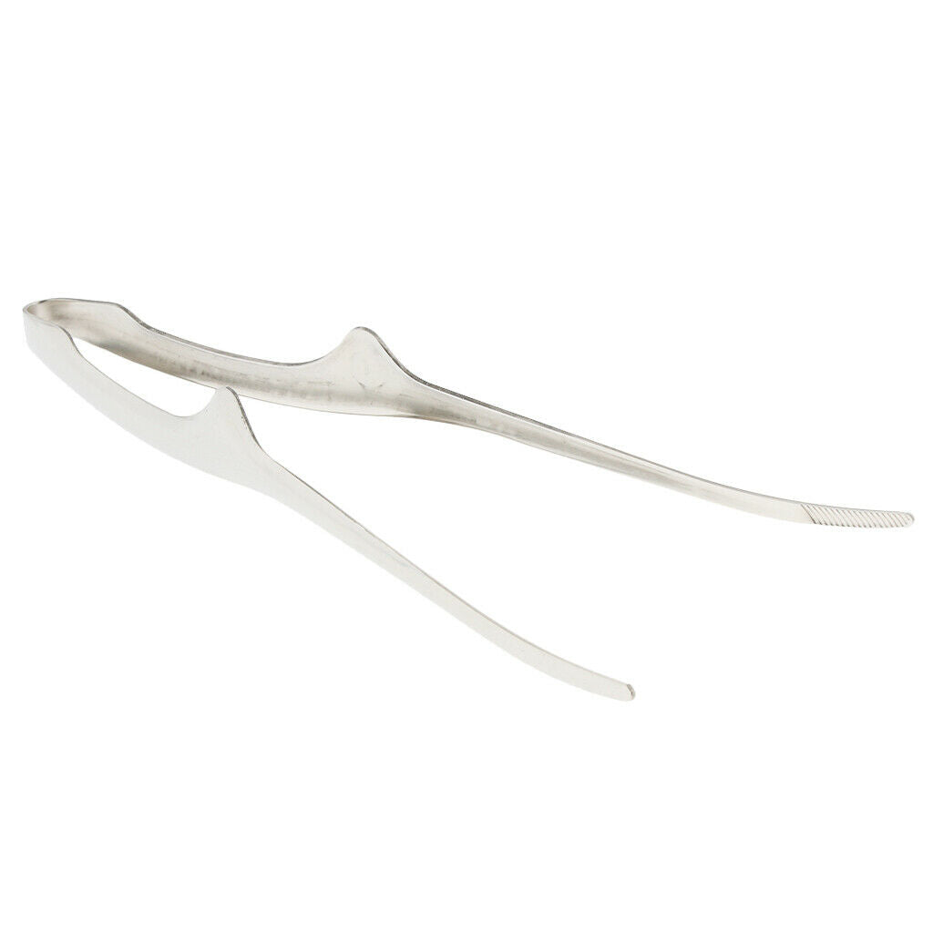 Lightweight Stainless Steel Barbecue Clip Cooking Food Tongs BBQ Turner