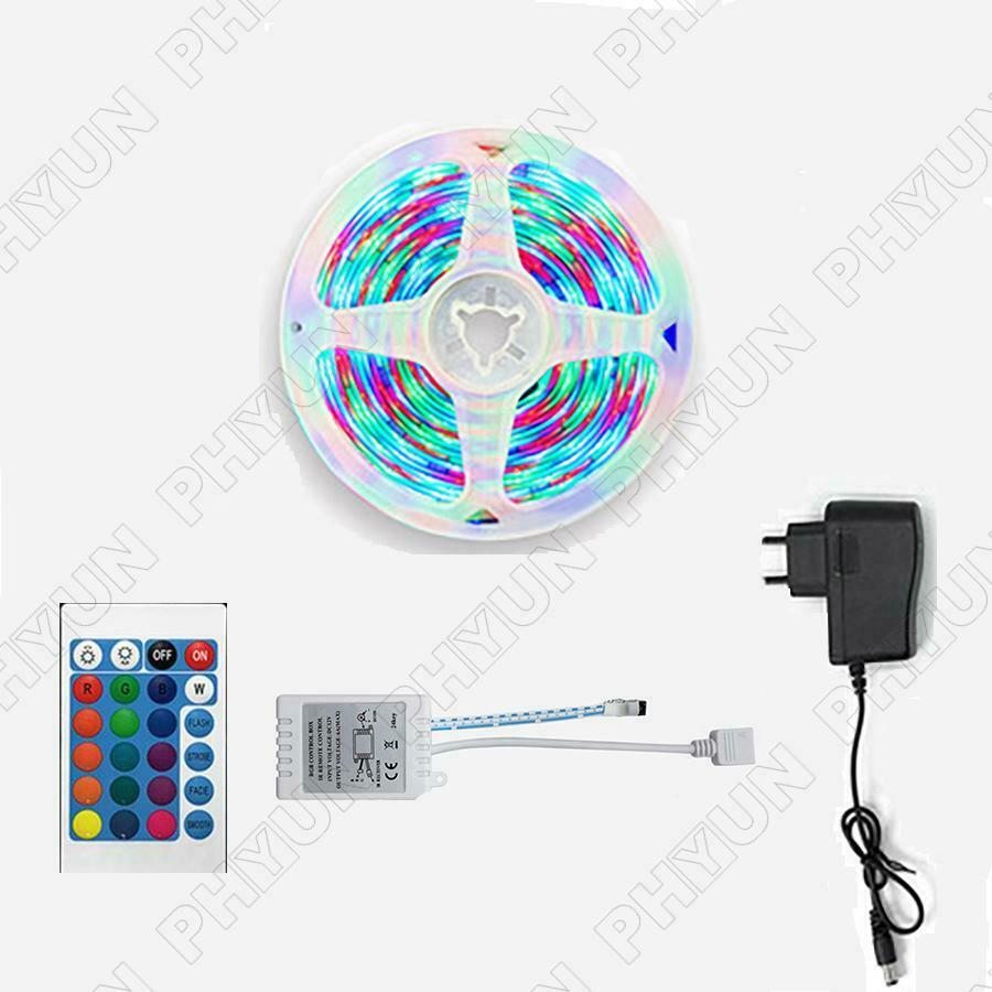 5M LED Strip Lights RGB Bar Light Kit Fit Home TV Backlight Lamp Ambient Light