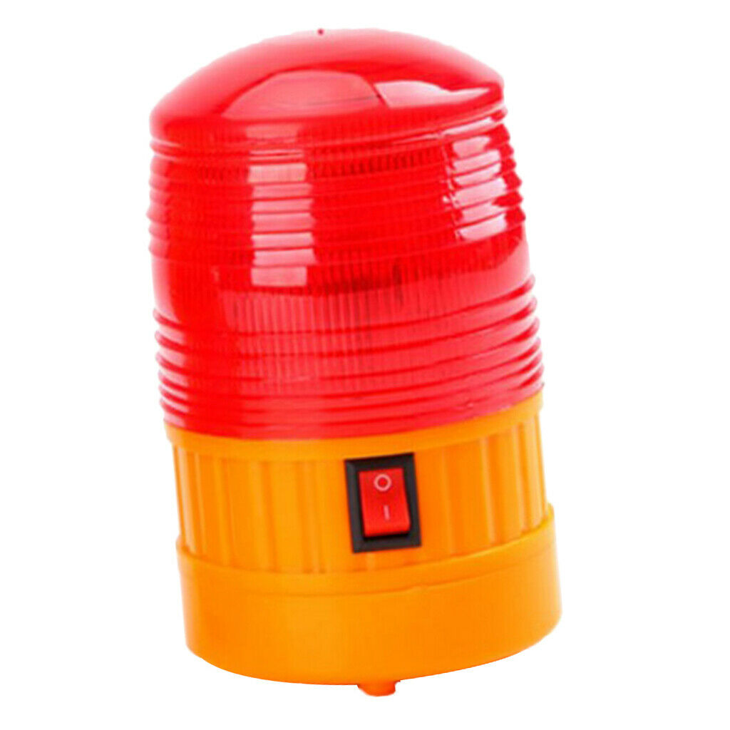 High Intensity Law Emergency Hazard Warning Flashing Car Strobe Light -Red