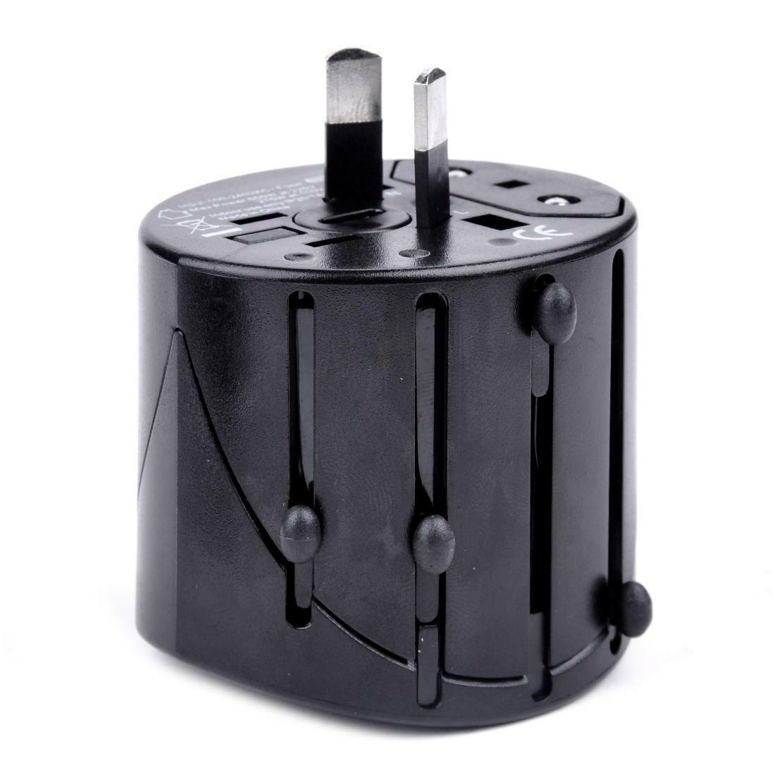 1PCS Universal Power Plug Adapter Four Plug Types Interchangeable AC 240V / 120V