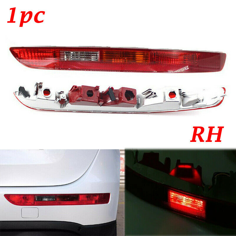 For Audi Q5 2009 -2016 Rear Bumper Reflector Light Brake Tail Lamp Right Side