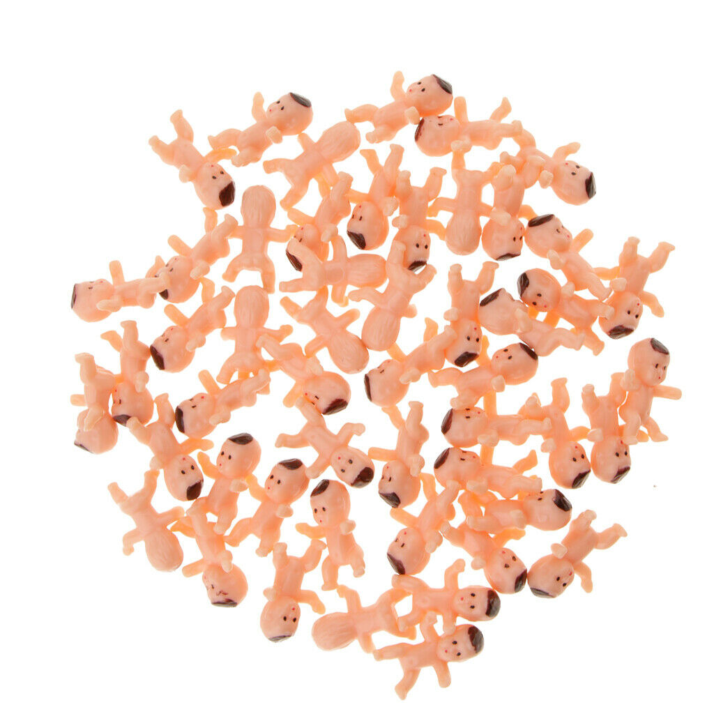 200pcs mini plastic babies party favors Sleeping Party Favor and Decor
