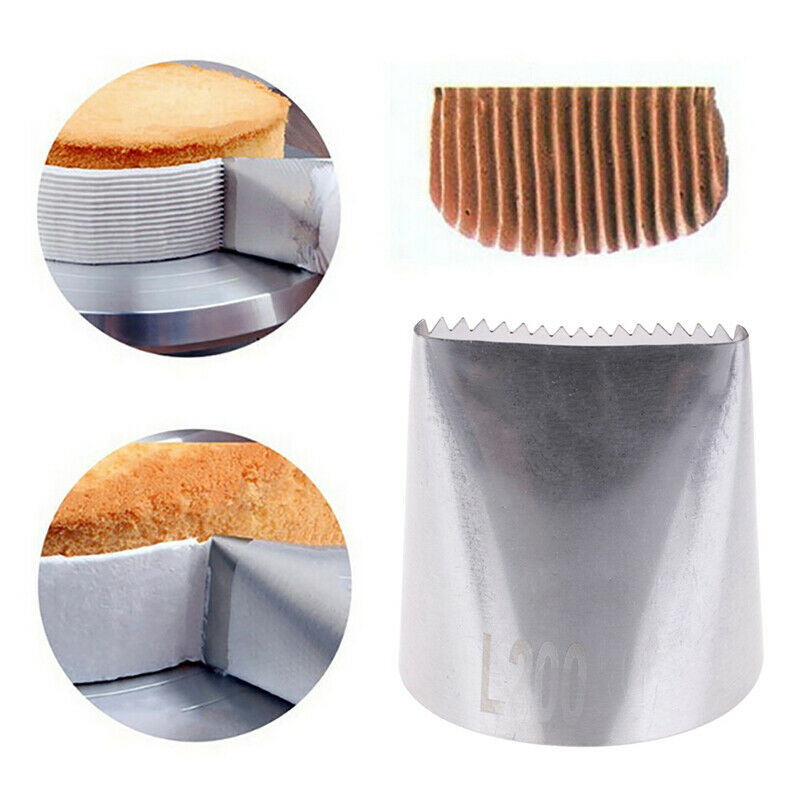 Large Icing Piping Nozzle Cake Decorating Tip Fondant Cake Tools Steel No.l8