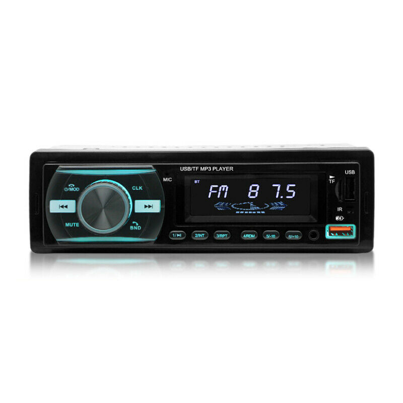 12V Bluetooth USB/FM/WMA/WAV Radio Audio Stereo MP3 Player Unit Remote Control
