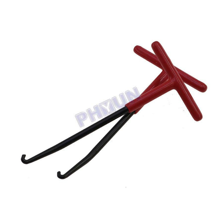 2x ATV Motorcycle Spring Hook Puller Tool T-Handle Style Dirt Bike Universal
